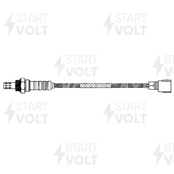 Датчик кислорода для автомобилей Toyota Camry V50 (11-) 3.5i/LC Prado (02-) 4.0i после катализатора