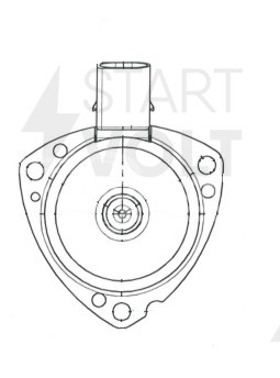 Клапан электромагнитный регулировки фаз ГРМ для автомобилей Mercedes-Benz C W203 (00-) 1.8i Kompressor (магнит)