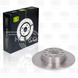 Диск тормозной задний для автомобилей Skoda Octavia A7 (13-)/Volkswagen Golf VII (12-) d=272