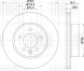 Диск тормозной передний для автомобилей Volkswagen Crafter (16-) d=303