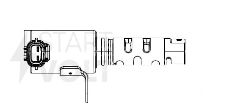 Клапан электромагнитный регулировки фаз ГРМ для автомобилей Dodge Caliber (06-) 1.8i/2.0i/Jeep Compass (06-) 2.4i выпускной