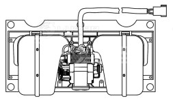 Электровентилятор отопителя для автомобилей МАЗ 6430, 104, МТЗ 24В (аналог ЭВИ/Радиоволна 24)