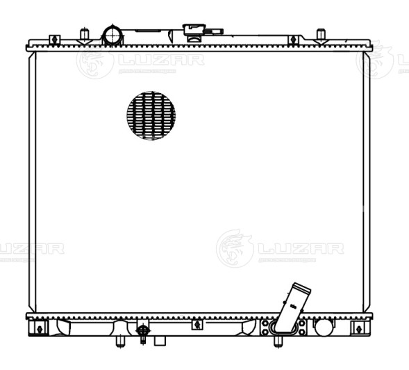 Радиатор охлаждения для автомобилей Pajero Sport K90 (98-) 2.5D MT