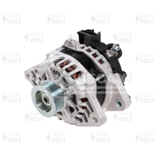 Генератор для автомобилей Hyundai Solaris (11-)/Kia Rio (11-) 1.4i/1.6i старого образца 90A