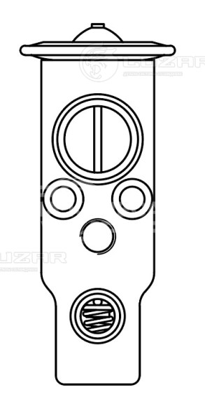 Клапан расширительный кондиционера (ТРВ) для автомобилей Kyron/Actyon (05-)