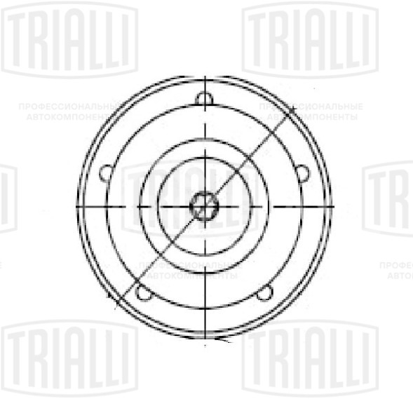 Ролик приводного ремня для автомобилей Renault Megane II (02-) 1.9dCi/2.0i (только ролик натяжителя)