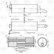 Глушитель для автомобилей Peugeot 307 (01-) основной (алюминизированная сталь)