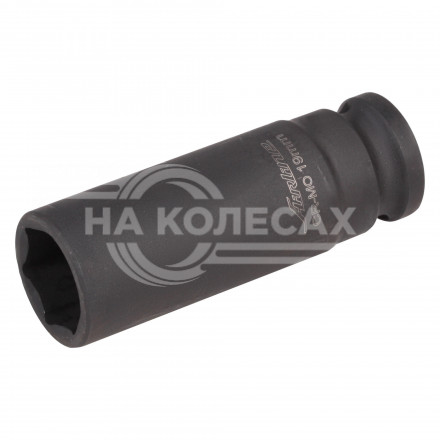 Головка ударная торцевая 1/2&quot; DR шестигранная 19мм L=78 мм
