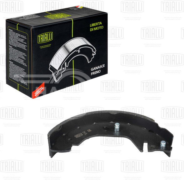 Колодки тормозные барабанные для автомобилей Ford Transit (94-) 254х52 (для одинарных шин)