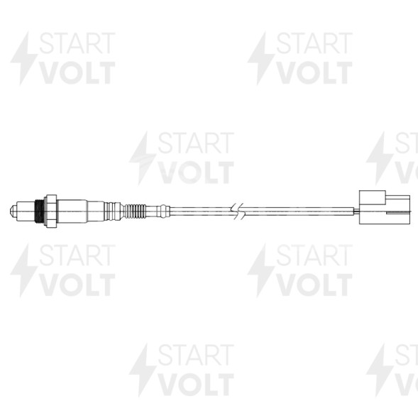 Датчик кислорода для автомобилей Nissan Almera N16 (00-) 1.5i/1.8i/Primera (02-) 1.6i/1.8i до катализатора