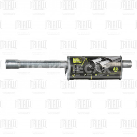 Глушитель для автомобилей ГАЗ 3302 (дв. 402) дополнительный (резонатор) длинный (алюминизированная сталь)