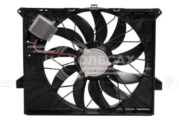 Электровентилятор охлаждения для автомобилей Mercedes-Benz ML (W164) (05-)/GL (X164) (06-) (с кожухом) (850W)