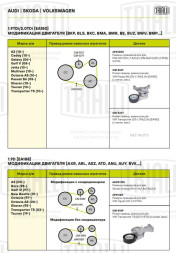 Ролик привод. ремня для автомобилей VW Transporter T5 (03-) 1.9TDi (с натяж. мех.) (CM 5189)