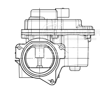 Клапан EGR (рециркуляции отработавших газов) для автомобилей VW Golf VI (08-)/Tiguan (08-) 2.0D