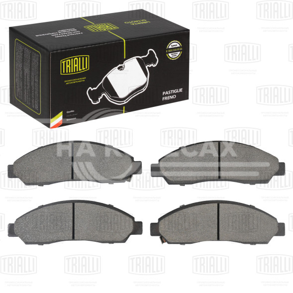 Колодки тормозные дисковые передние для автомобилей Great Wall Hover (05-) / Hover H5 (11-) / Isuzu D-Max (02-) (PF 4236)