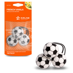 Ароматизатор подвесной "Футбол" Французская ваниль