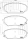 Колодки тормозные дисковые передние для автомобилей Hyundai ix55 (08-) (PF 4234)