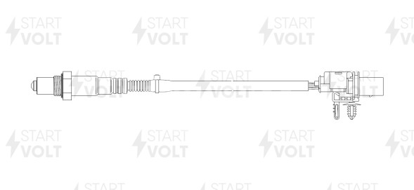 Датчик кислорода для автомобилей BMW X5 E53 (99-)/E70 (07-)/F15 (13-)/X6 E71 (08-)/5 F10 (10-)/X3 E83 (04-) 2.0d/3.0d до катализатора