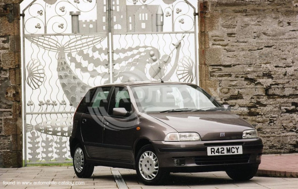 Арки задние Fiat Punto 1