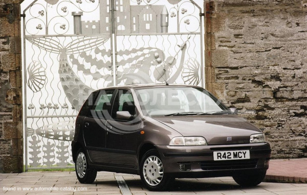 Арки задние Fiat Punto 1