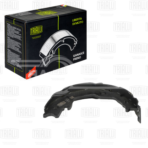 Колодки тормозные барабанные стояночного тормоза для автомобилей Toyota Camry (11-) / Lexus ES (12-) 173x34