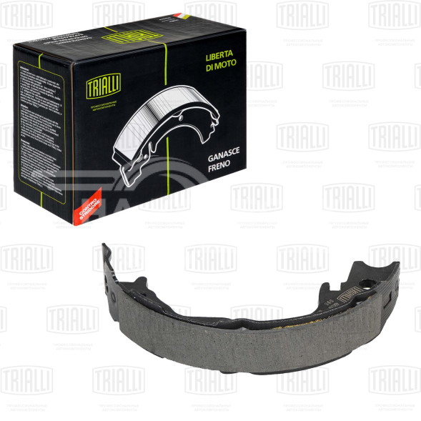 Колодки тормозные барабанные стояночного тормоза для автомобилей Toyota Camry (11-) / Lexus ES (12-) 173x34