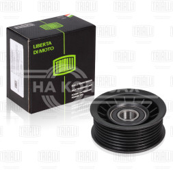 Ролик приводного ремня для автомобилей Honda Civic (06-)/Accord (08-) 1.8i/2.0i [R18; R20] (опорный) (CM 2302)