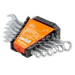 Набор ключей комбинированных 6 пр. (8-17мм) пласт.держат. PRO