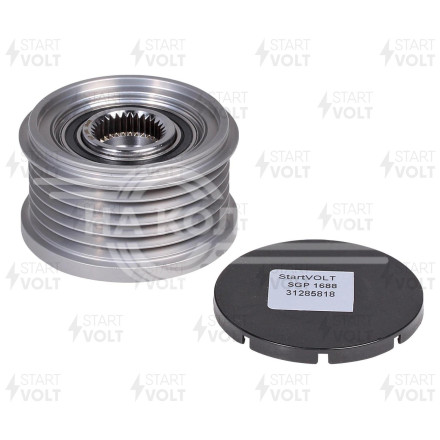 Шкив с обгонной муфтой генератора для автомобилей PSA Jumper (02-)/Boxer (02-) 2.0HDi (тип Valeo)