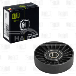 Ролик приводного ремня для автомобилей Peugeot 306 (93-) 1.8i/2.0i [XU] А/С+ c ГУР (только ролик натяжителя)