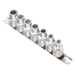 Набор головок торцевых 1/2" DR шестигранных 7пр. (8,9,10,11,12,13,14мм)