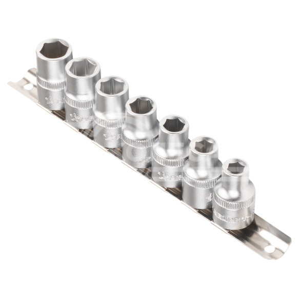 Набор головок торцевых 1/2&quot; DR шестигранных 7пр. (8,9,10,11,12,13,14мм)