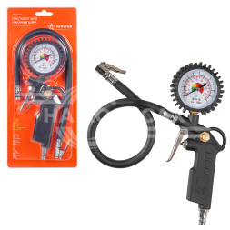 Пистолет для накачки шин 12 АТМ с манометром