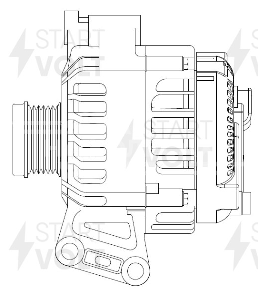 Генератор для автомобилей Ford Kuga II (13-) 1.6T/S-Max (06-) 2.0i 150A