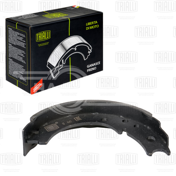 Колодки тормозные для автомобилей Isuzu N-Series (06-) барабанные стояночного тормоза 190x47