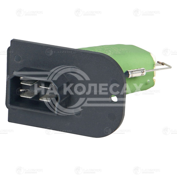 Резистор электровентилятора отопителя для автомобилей Лада 1118, 2170, 2110, 2112, 2123 (4-х контактный)