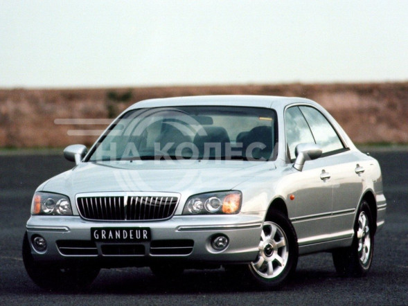 Полные ремонтные пороги Hyundai Grandeur 3дорест/3рест