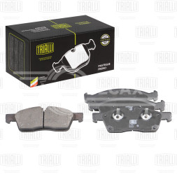 Колодки тормозные дисковые передние для автомобилей Jeep Grand Cherokee IV (10-) (PF 4242)