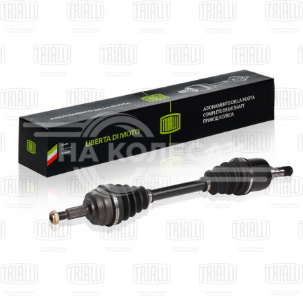 Привод передний левый для автомобилей Duster (10-) 2.0i/1.5dCi 6MT 4WD