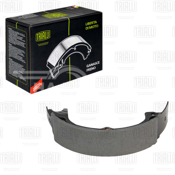 Колодки тормозные барабанные стояночного тормоза для автомобилей Nissan Patrol (97-) 203x47 (2 шт.)