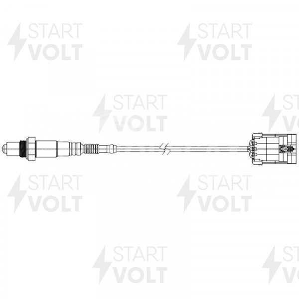 Датчик кислорода для автомобилей Chery Tiggo (06-) 2.0i/Vortex Tingo (10-) 1.8i