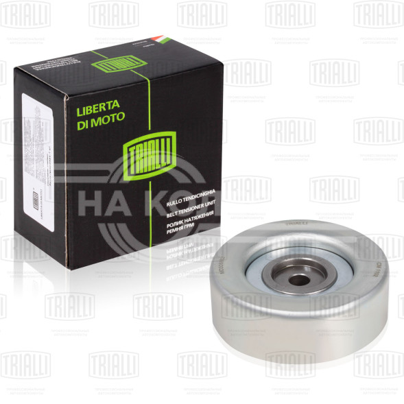 Ролик привод. ремня для автомобилей Mitsubishi Pajero II (90-)/Pajero III (00-)/Pajero IV (06-) 3.0i/3.5i/3.8i (натяжной) генератора (CM 1102)