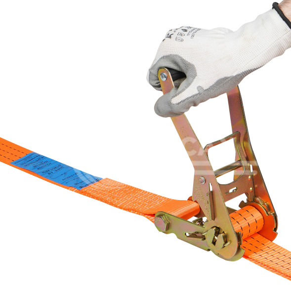 Ремень крепления груза с храповиком, кольцевой 5 т, 6 м