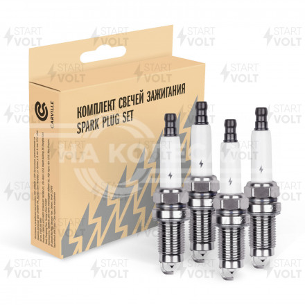 Комплект свечей зажигания для автомобилей VAG Golf IV (98-) 1.4i/Bora I (98-) 2.0i Pt+Pt (кмпл. 4шт)