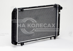 Радиатор охлаждения алюминиевый для автомобилей ГАЗ 3302 ГАЗель / Соболь (99-) (паяный)