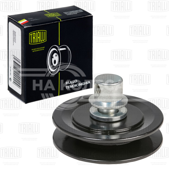 Ролик приводного ремня для автомобилей Toyota Land Cruiser Prado 90/Hiace (82-)/(85-)/(87-)/(95-)//4Runner (89-) 2.4d/3.0d [L; KZ] (натяжной) (CM 5253)