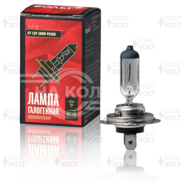 Лампа галогенная H7 12V 100W PX26D