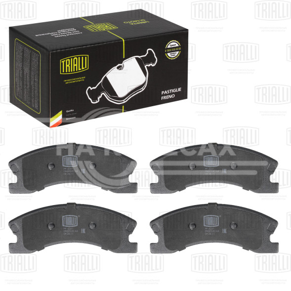 Колодки тормозные дисковые передние для автомобилей Jeep Grand Cherokee II (99-)