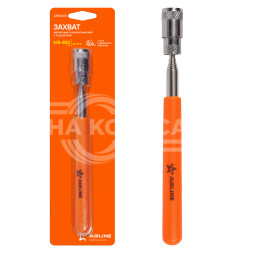 Захват телескопический магнитный с подсветкой, L=165-830мм