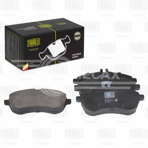 Колодки тормозные для автомобилей Mercedes C (W204) (07-) / E (W212) (09-) дисковые передние